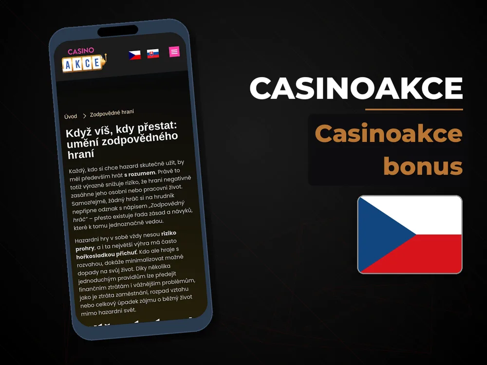 Casinoakce - Casinoakce bonus