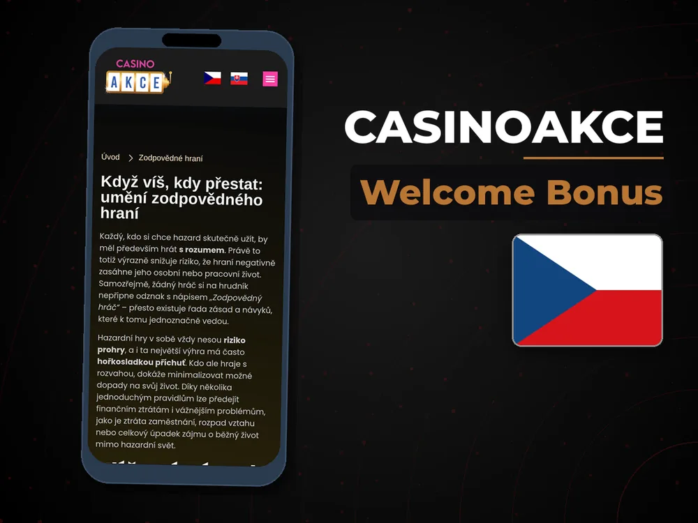 Casinoakce - Welcome Bonus