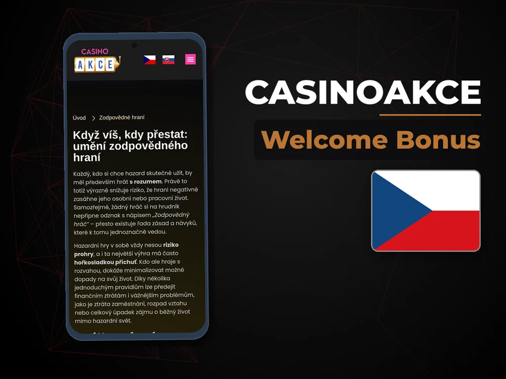 Casinoakce - Welcome Bonus