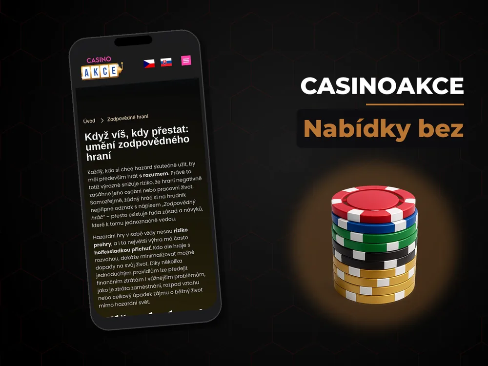 Casinoakce - Nabídky bez