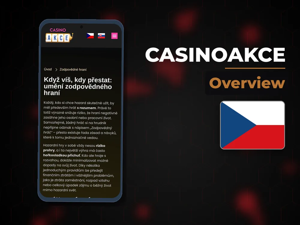 Casinoakce - Overview