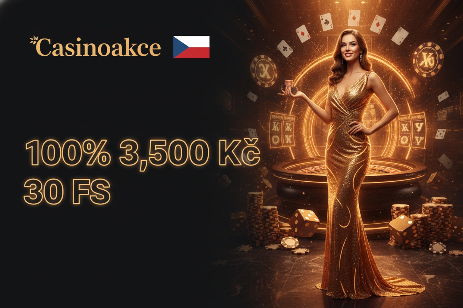 Casinoakce CZ Online Kasino České Hráče Automaty Živé Hry Bonusy